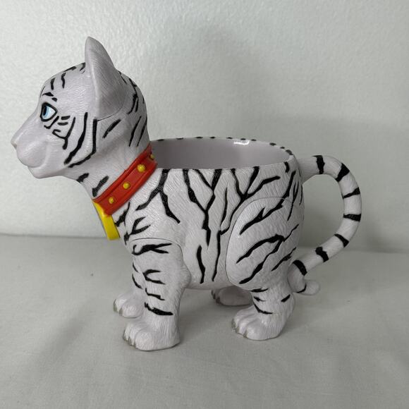 Ringling Bros Greatest Show On Earth White Tiger Figural Mug Cup 2008 Circus - Picture 3 of 8